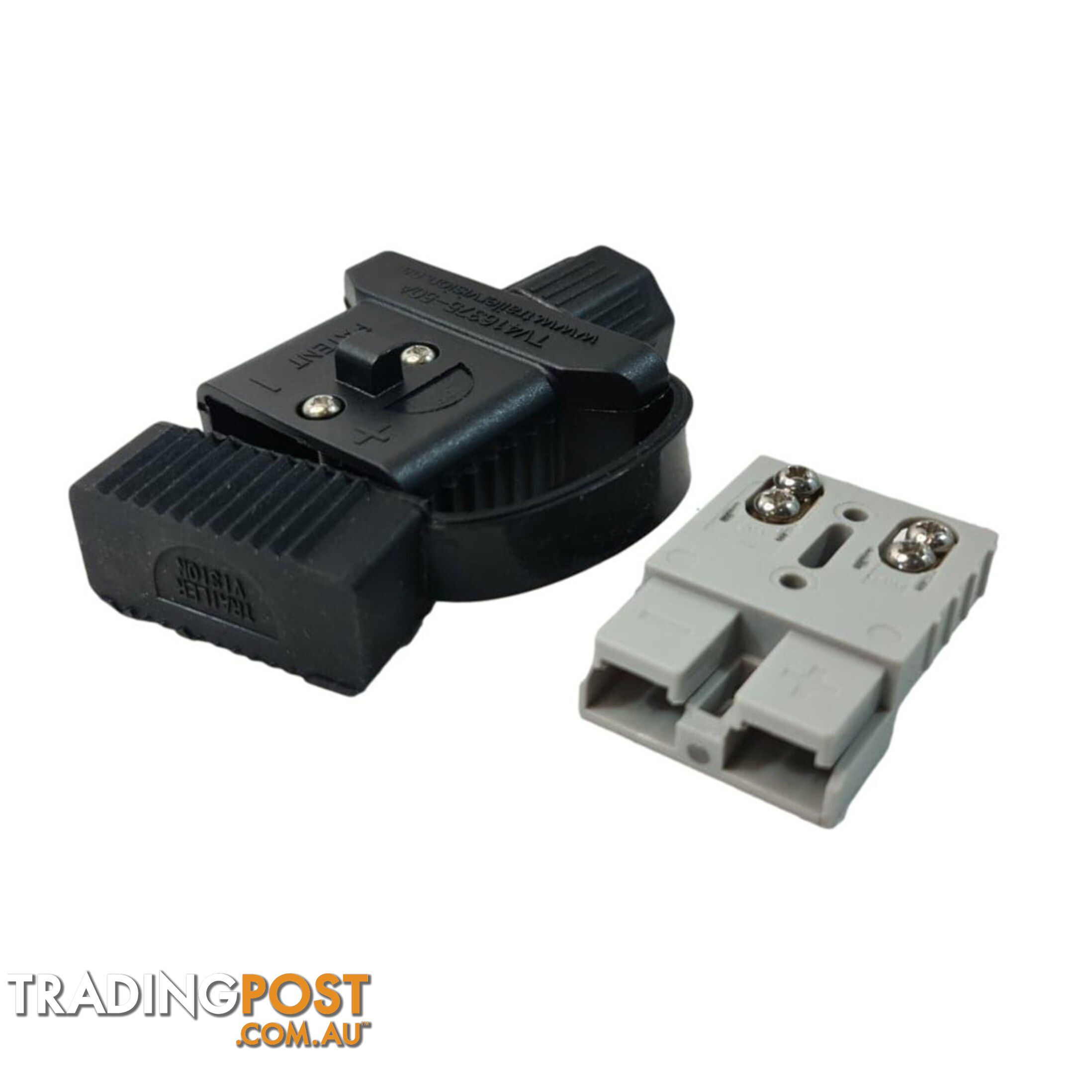 Trailer Vision 50 amp Anderson Plug Cover Assembly with Screw Contact Plug SKU - TVN416375-50SC