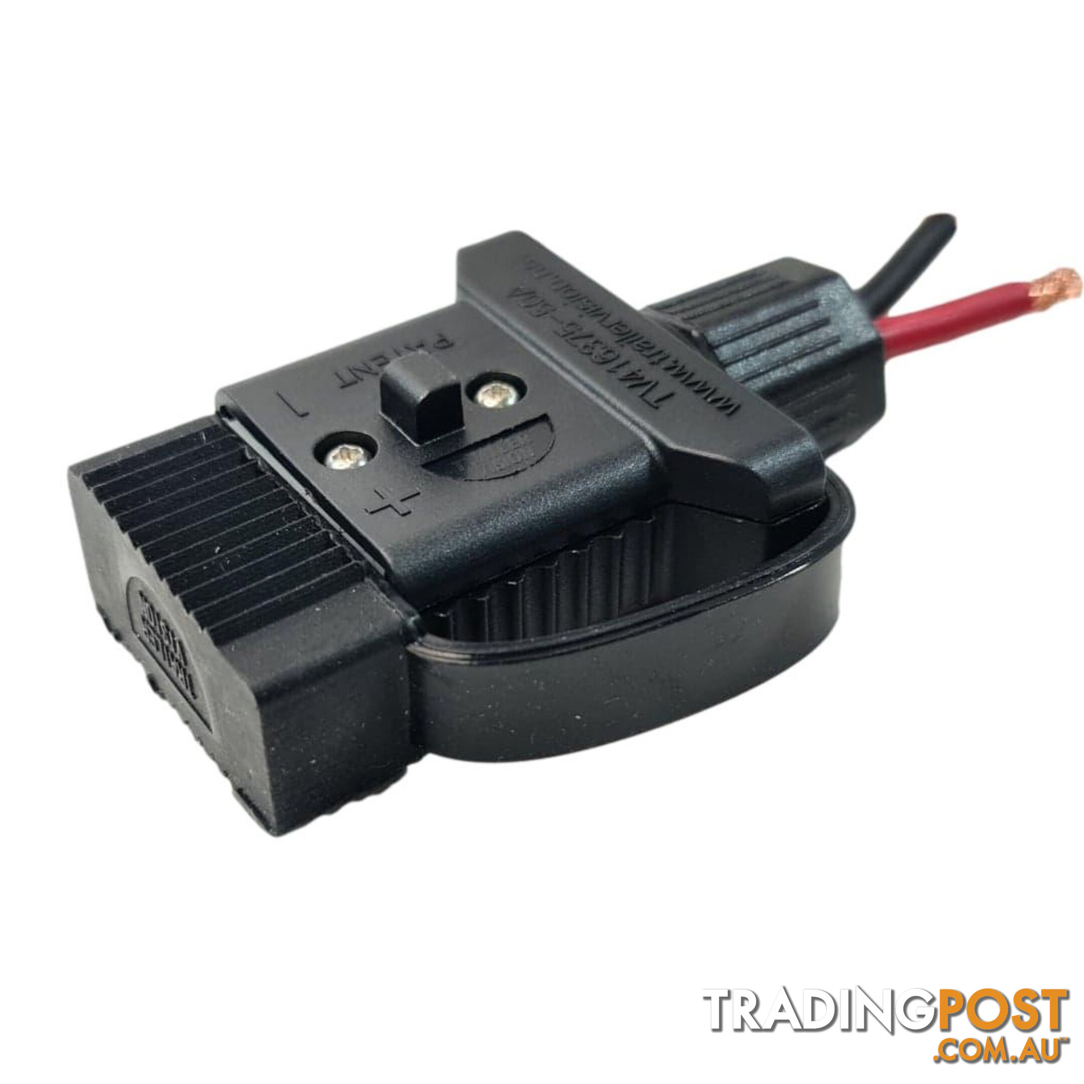 Trailer Vision 50 amp Anderson Plug Cover Assembly with Screw Contact Plug SKU - TVN416375-50SC