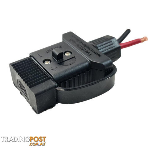 Trailer Vision 50 amp Anderson Plug Cover Assembly with Screw Contact Plug SKU - TVN416375-50SC