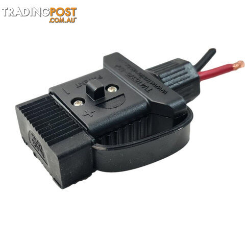 Trailer Vision 50 amp Anderson Plug Cover Assembly with Screw Contact Plug SKU - TVN416375-50SC