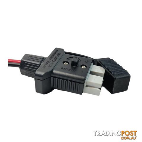 Trailer Vision 50 amp Anderson Plug Cover Assembly with Screw Contact Plug SKU - TVN416375-50SC