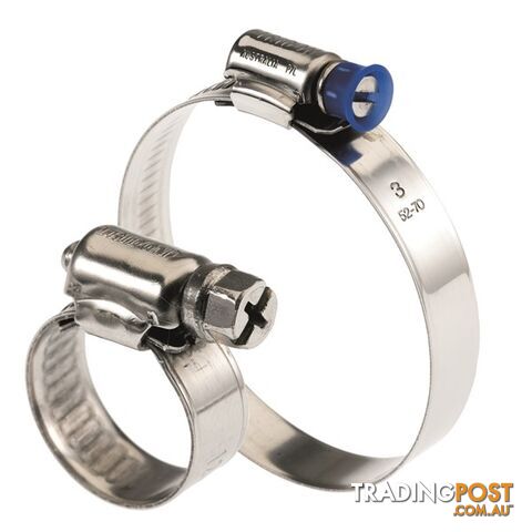 Tridon Hose Clamp 130 â 155mm Regular Solid Band Collared Full S. Steel 10pk SKU - SMPC7P