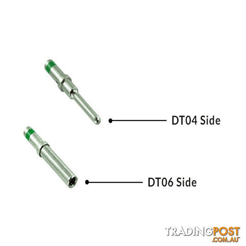 Deutsch DT 2-Way 2 Pin Electrical Connector Waterproof Plug Kit SKU - BB-Deutsch2Pin