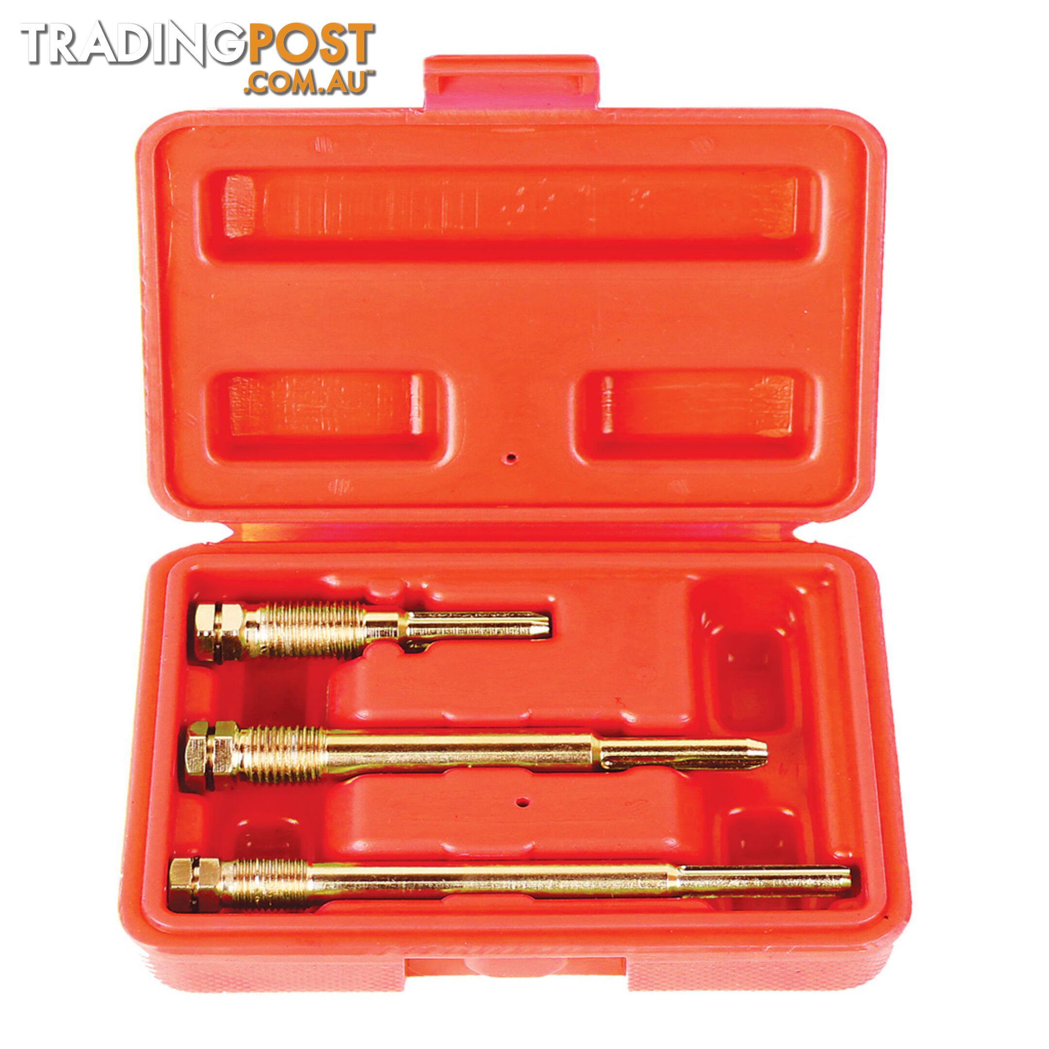 PK Tools Glow Plug Reamer 3pc Set M10, M12 (Short) M12 (Long) SKU - PT41180