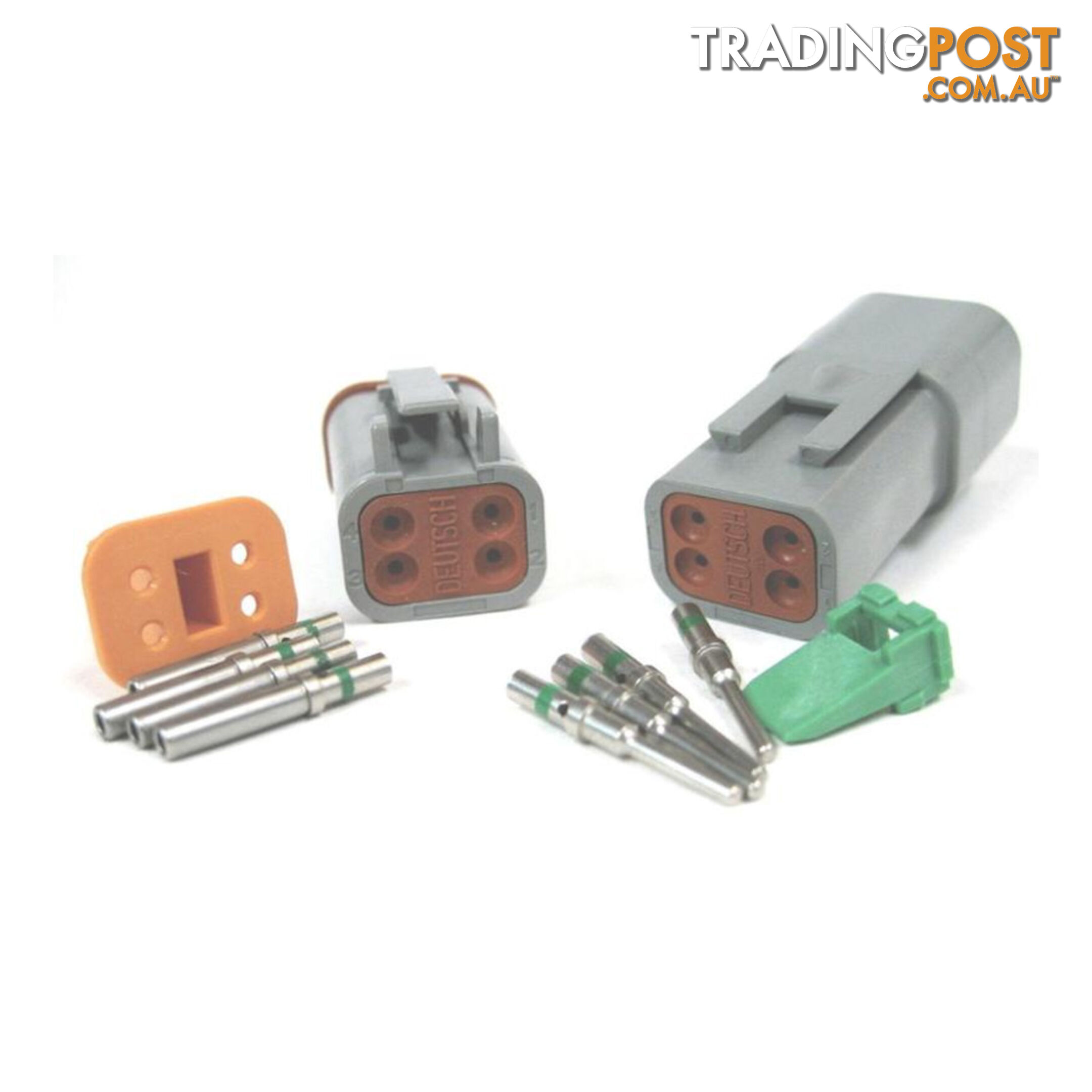 Deutsch DT 4-Way 4 Pin Electrical Connector Waterproof Plug Kit SKU - BB-Deutsch4Pin