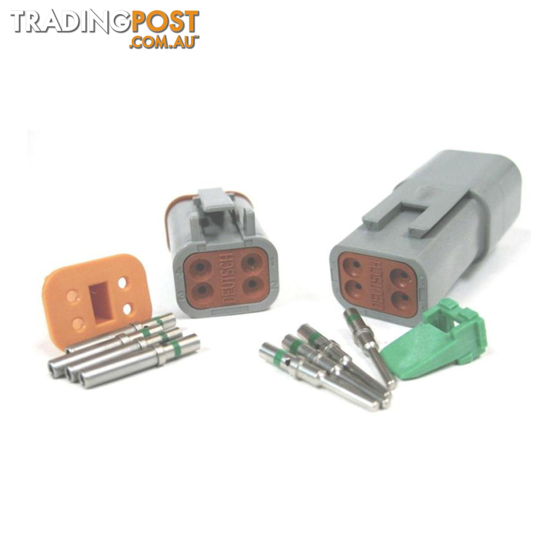 Deutsch DT 4-Way 4 Pin Electrical Connector Waterproof Plug Kit SKU - BB-Deutsch4Pin