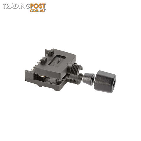 Narva 7 Pin Flat Trailer Plug  'Quickfit ' Amp Rating/pole 15A @12V SKU - 82141BL, 82141/20