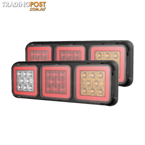 White Vision 274 Series LED Combo Tail Lamp Halotrackâ¢