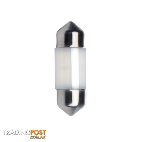 JW Speaker LED Festoon Bulb 31 x 10.5mm White 6000k 68lm 12v Single SKU - 990100