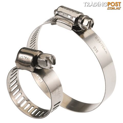 Tridon Full 316 S. Steel Hose Clamp 13mm â 25mm 10pk SKU - H316-008P