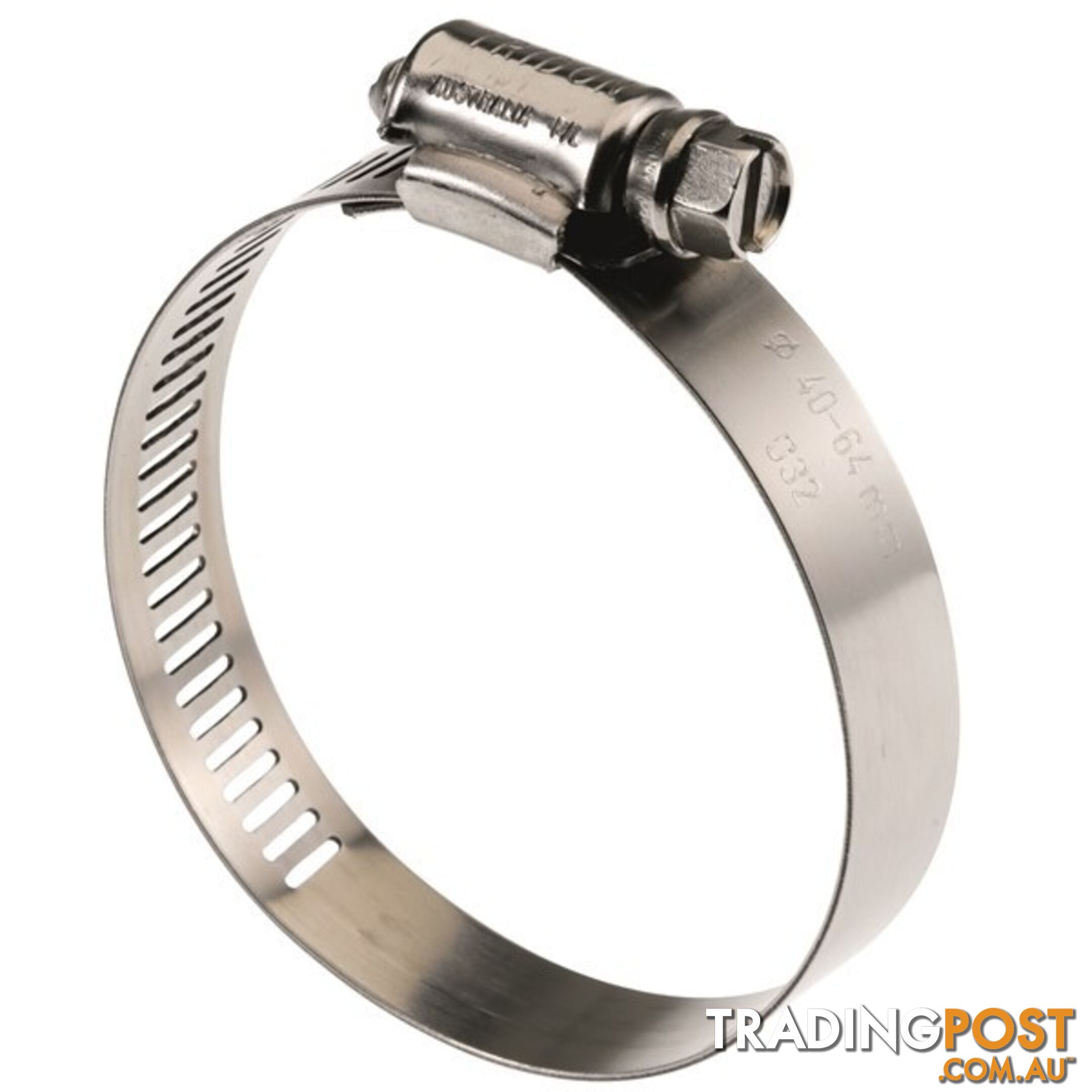 Tridon Full S. Steel Hose Clamps 84mm â 108mm Perforated Band 10pk SKU - HAS060P