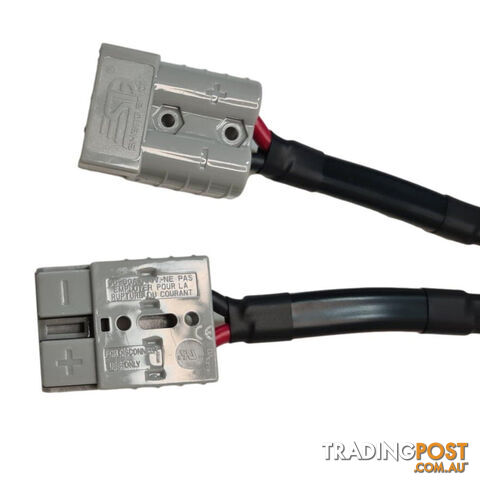 50 amp Anderson Plug to Twin 50 amp Anderson Plug Splitter SKU - BB10058