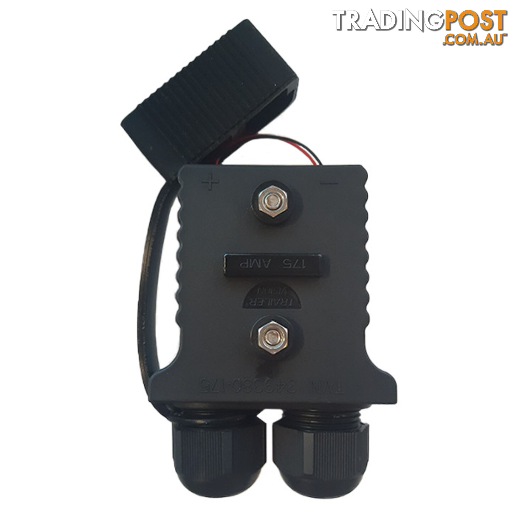 Trailer Vision 175 amp Anderson Plug Cover Assembly with LED Power Indicator SKU - TVN349380-175