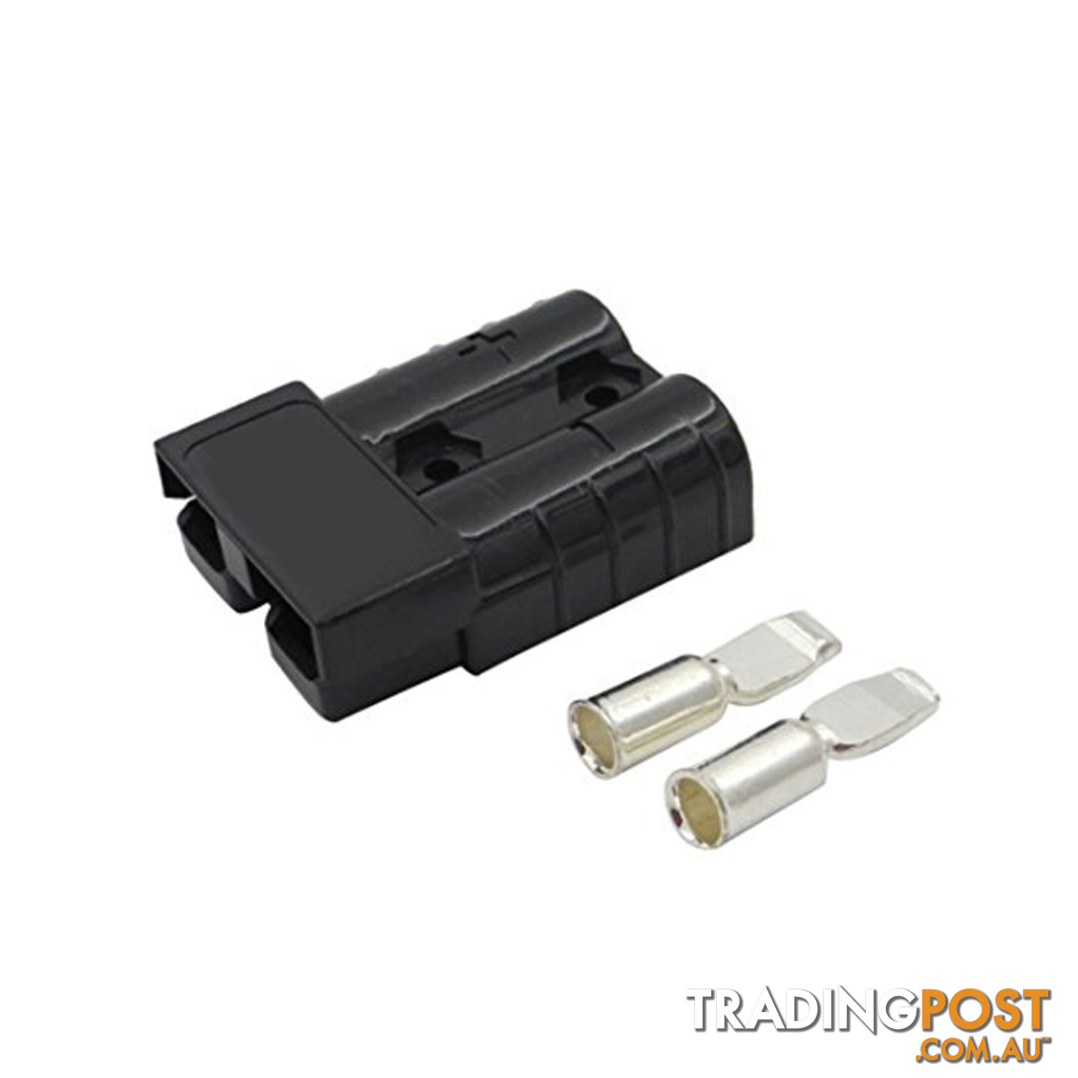 50 amp Anderson Plug Black (Single) inc Terminals SKU - 10044