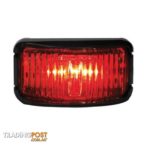 LED Autolamp Side Marker 42 Series Red 74 x 38 x 35mm 12 / 24v SKU - 42RM