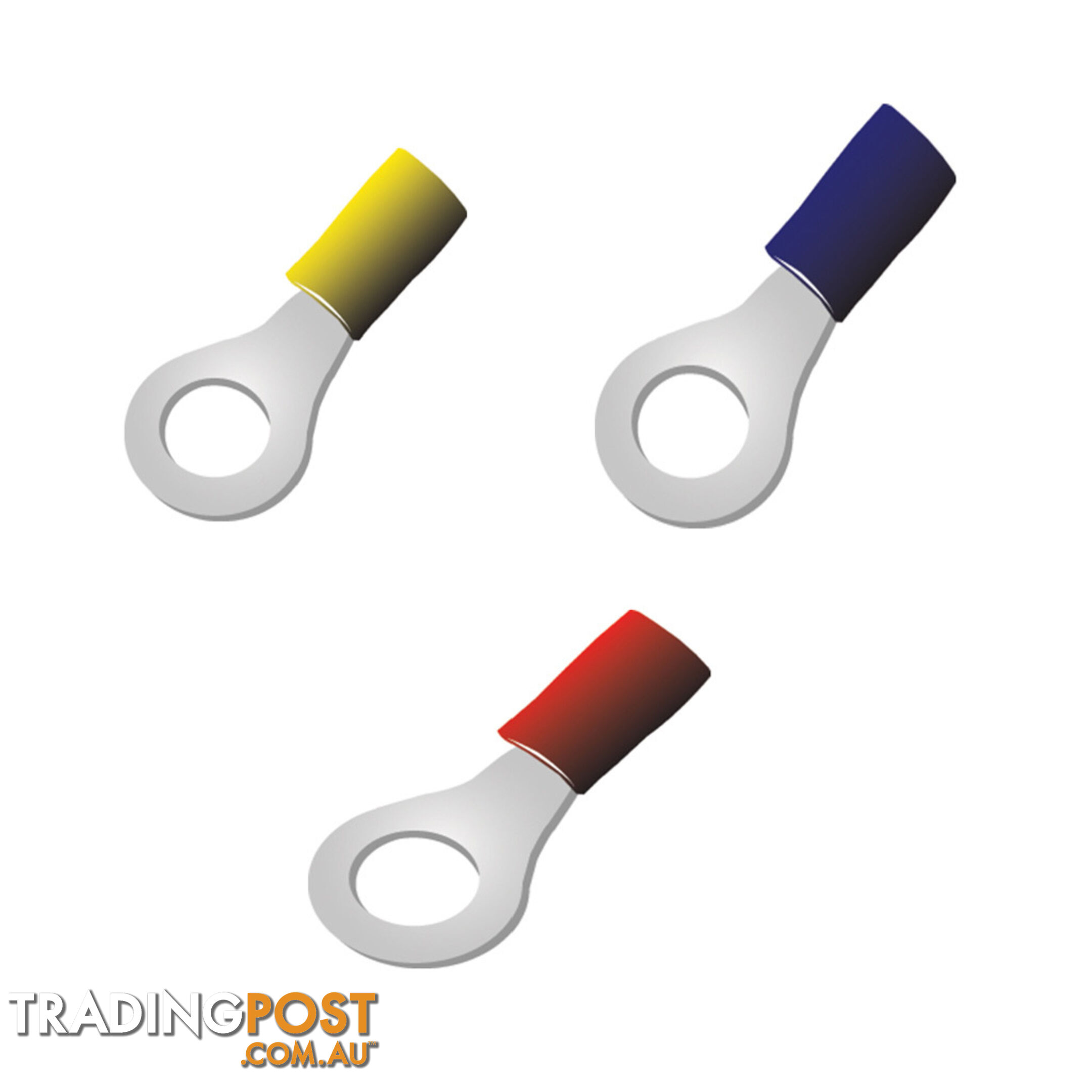 Insulated Ring Terminals Various Wire and Ring Size