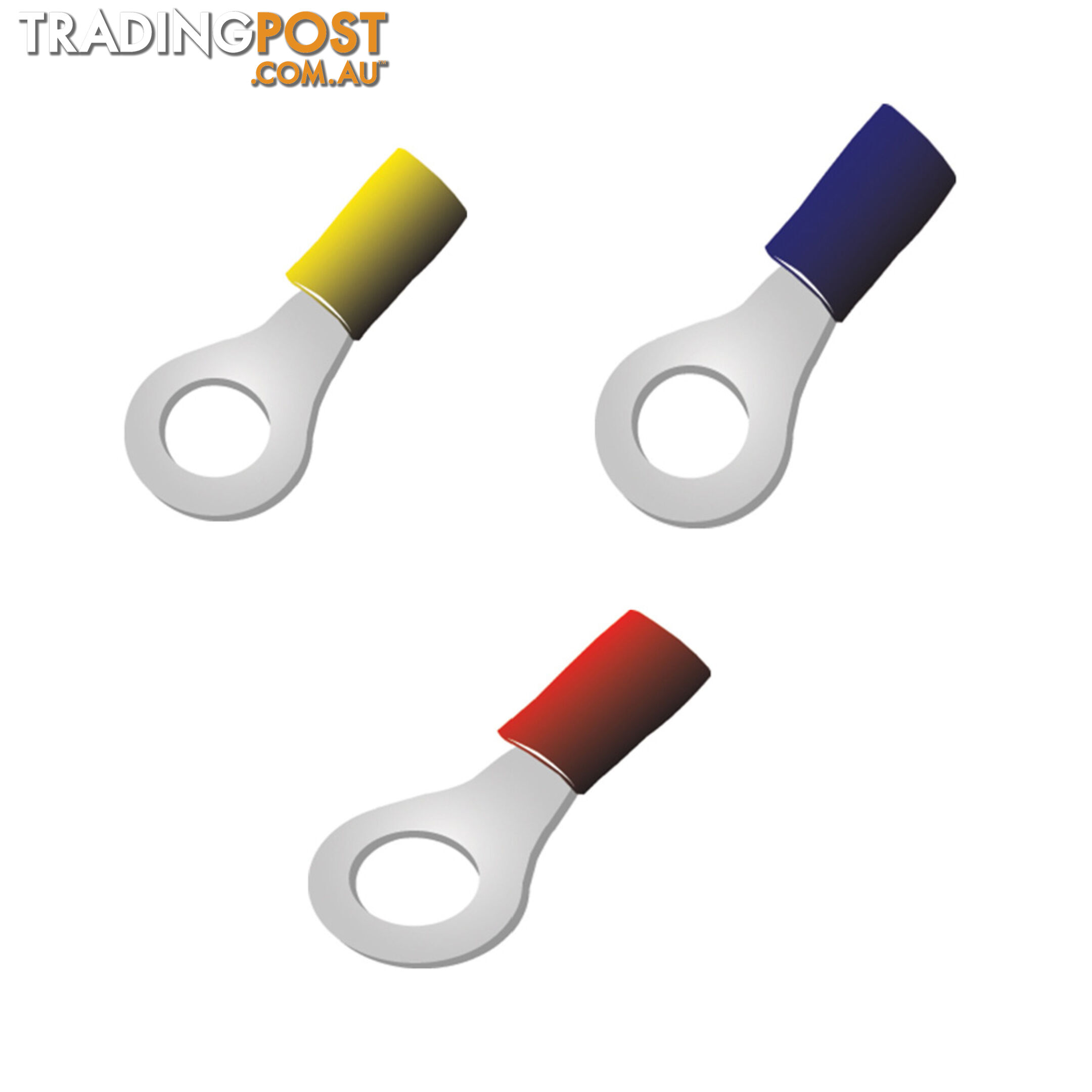 Insulated Ring Terminals Various Wire and Ring Size