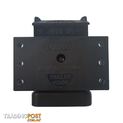 Trailer Vision 50 Amp Anderson Plug Top Mount External Connector Cover SKU - TV-A-201426-50