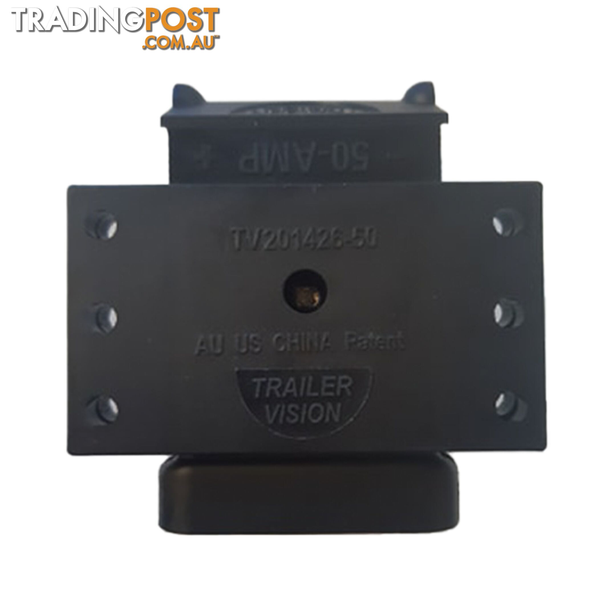 Trailer Vision 50 Amp Anderson Plug Top Mount External Connector Cover SKU - TV-A-201426-50