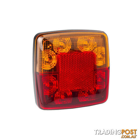 LED Autolamps 12V LED Combination Lights Stop/Tail Indicator SKU - E72-98BAR2,...
