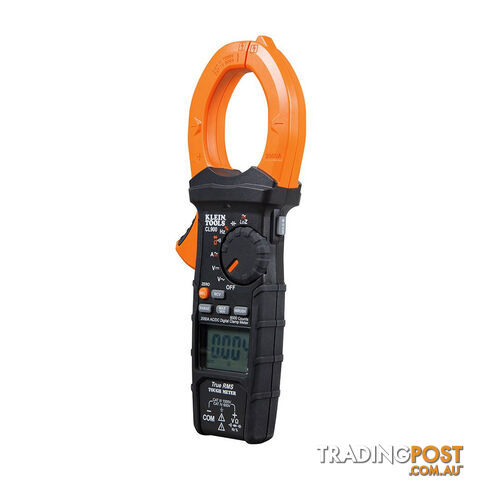 Klein Digital Clamp Meter AC Auto Range TRMS Low Impedance 2000 amp SKU - CL900