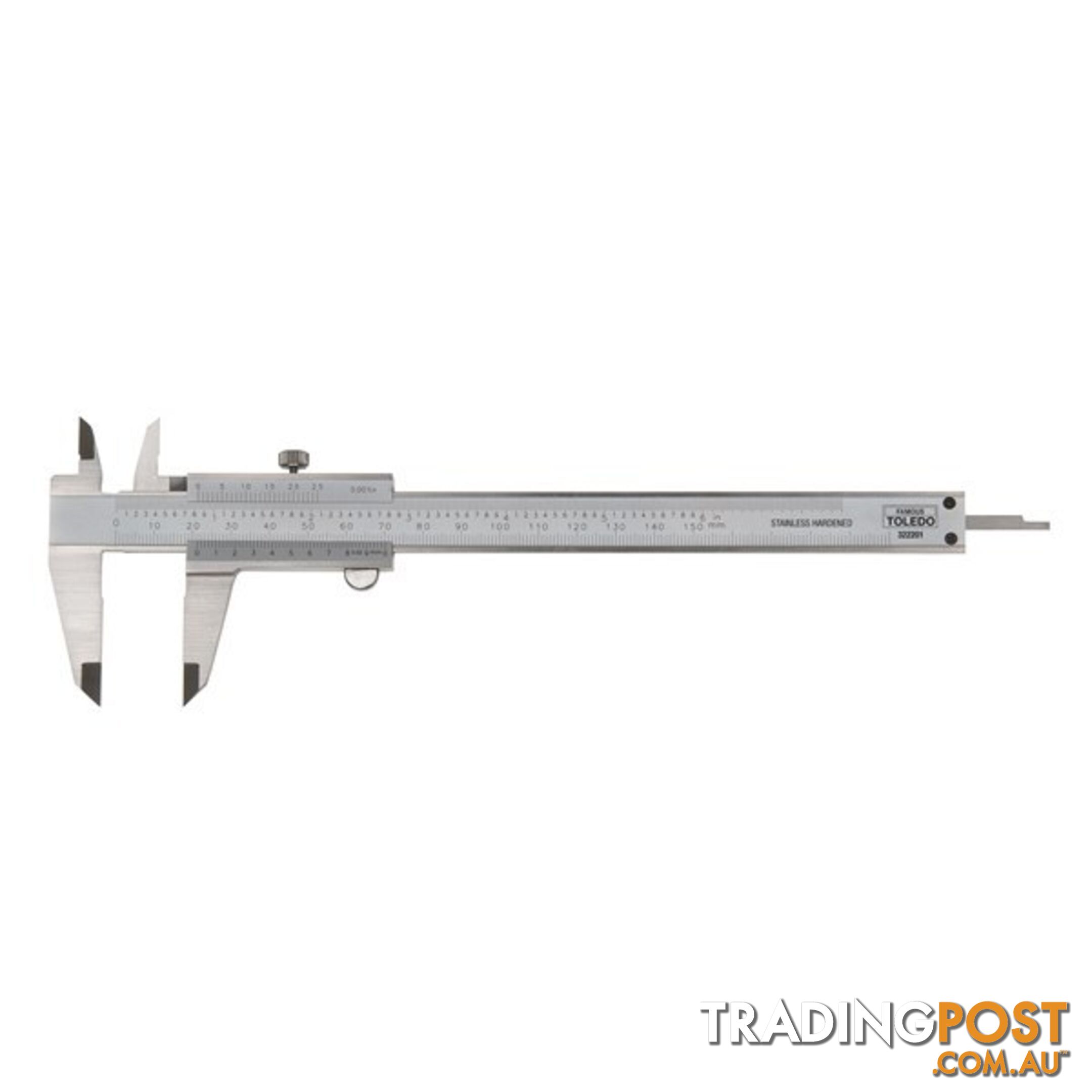 Toledo Metric   Imperial Analogue Vernier Caliper  - 150mm SKU - 322201