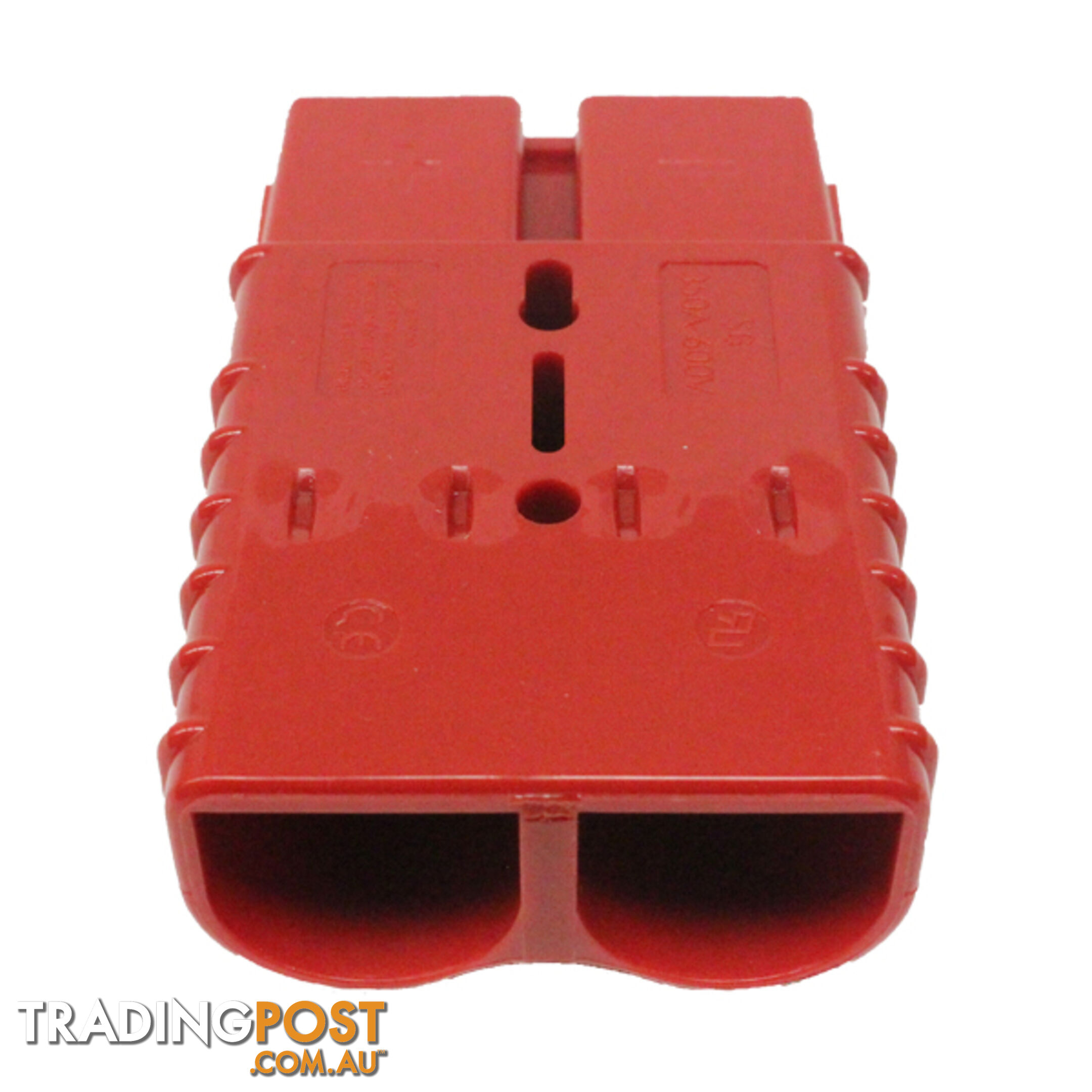 350 amp Anderson Style Plug Single Red with Terminals SKU - BB-350AndersonplugRed