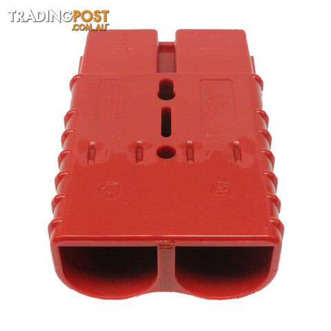 350 amp Anderson Style Plug Single Red with Terminals SKU - BB-350AndersonplugRed