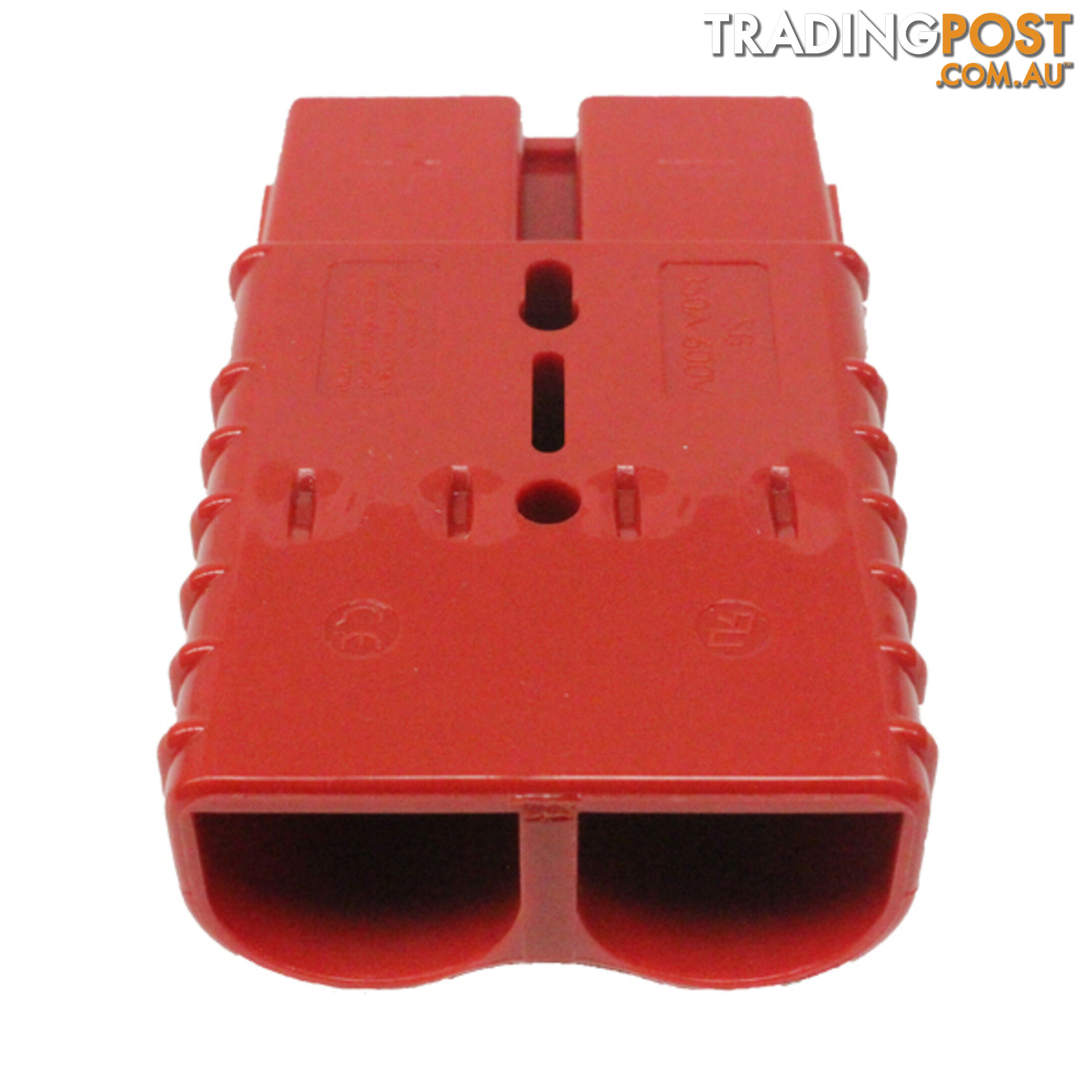 350 amp Anderson Style Plug Single Red with Terminals SKU - BB-350AndersonplugRed