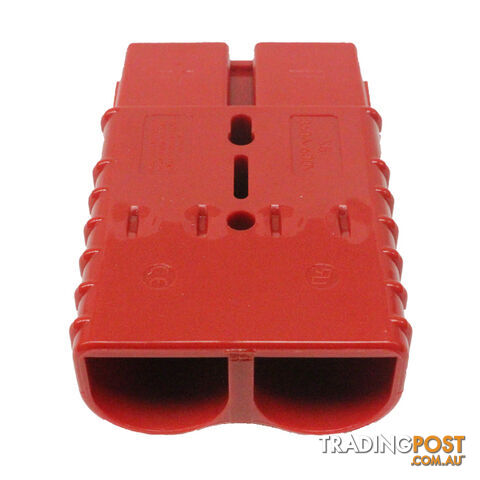 350 amp Anderson Style Plug Single Red with Terminals SKU - BB-350AndersonplugRed