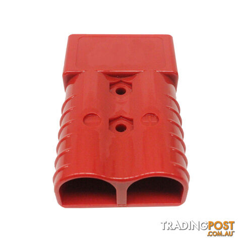 350 amp Anderson Style Plug Single Red with Terminals SKU - BB-350AndersonplugRed