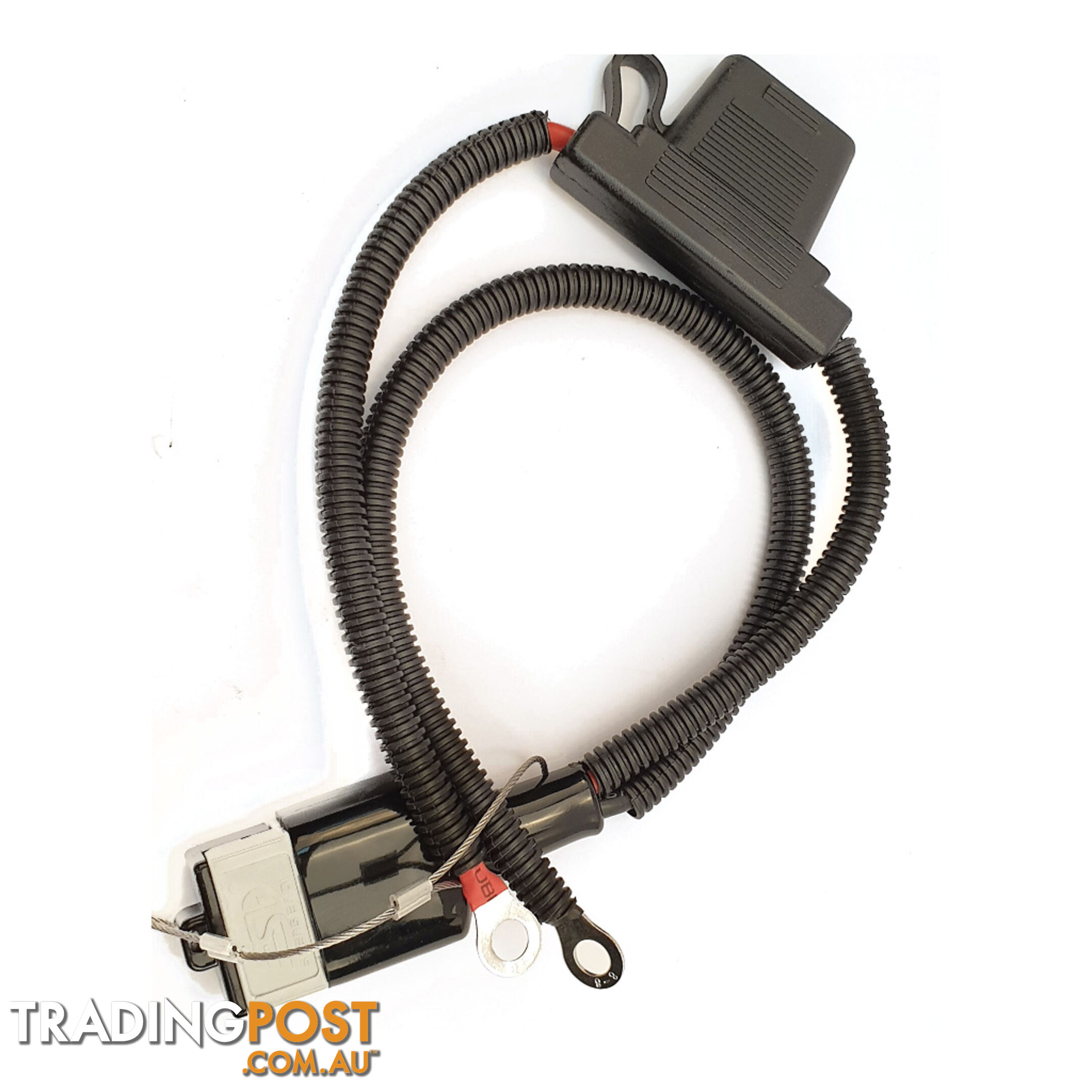 12 volt 50 amp Anderson Plug to Battery Lugs Maxi Fused Adaptor SKU - 10013