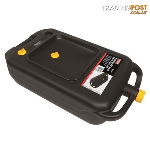 Toledo Portable Oil Drain Pan 10L Size: 580 x 140 x 330mm SKU - 305090