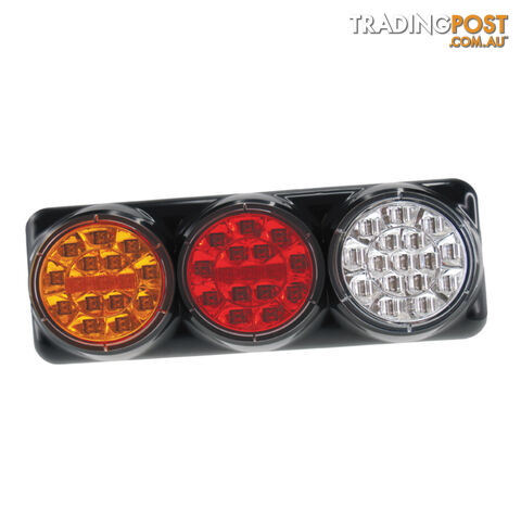 LED Stop/Tail Indicator Reverse Lamp Black Housing 12/24V SKU - LV0312