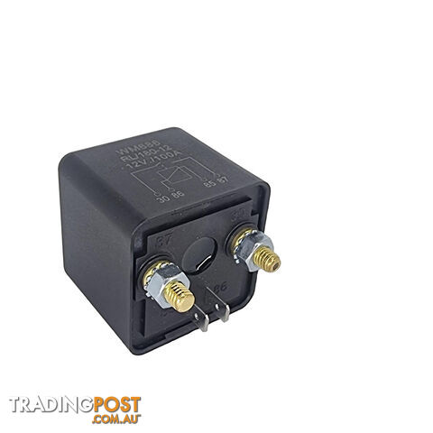 Blue Bar Relay 12 volt 100 amp N/O SKU - BB-65001