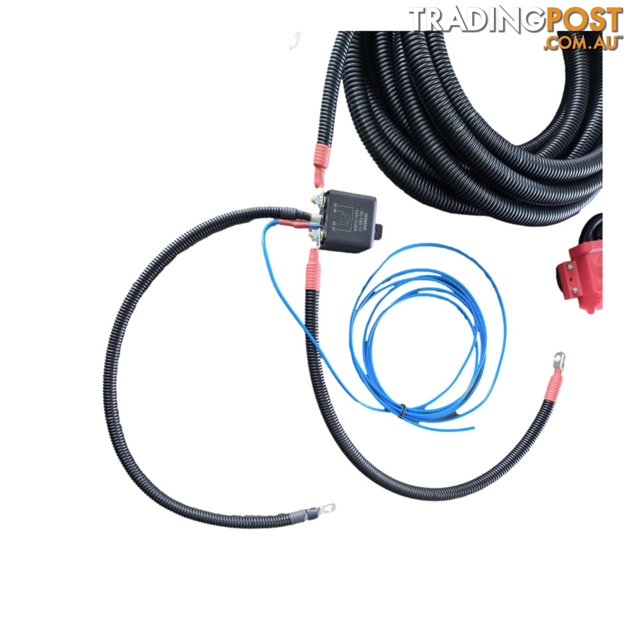 Blue Bar 6 B S x 6.5m Power Lead with Ign Relay and 2 x Anderson Connectors SKU - BB-55004