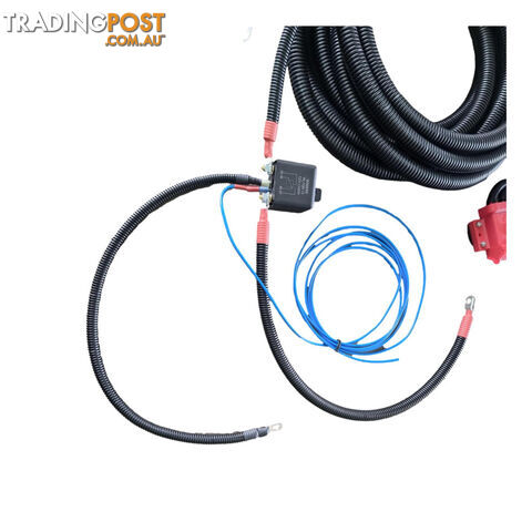 Blue Bar 6 B S x 6.5m Power Lead with Ign Relay and 2 x Anderson Connectors SKU - BB-55004