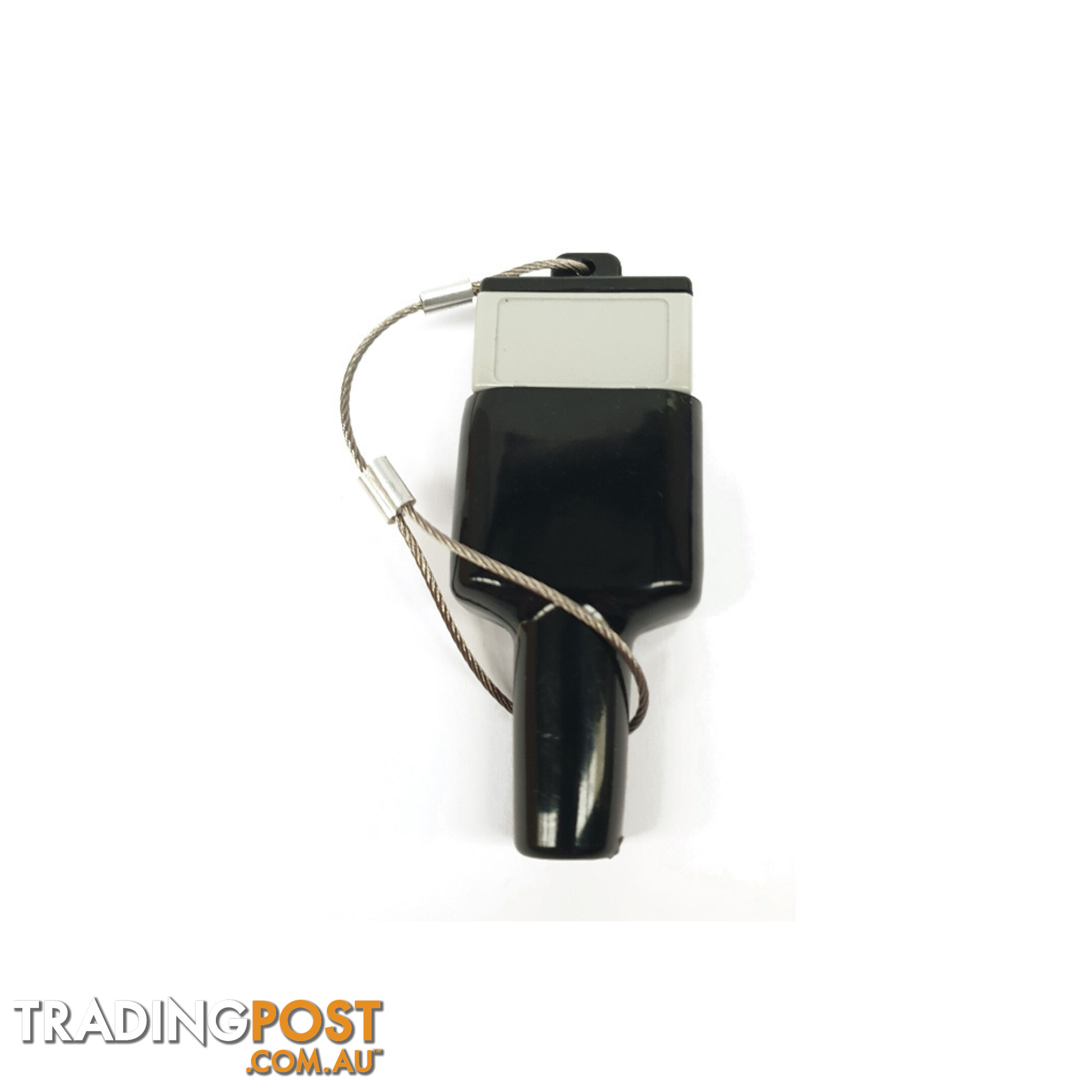 50 amp Anderson Plug Dust Cover Kit Top and Bottom with Wire Cable SKU - BB-DustCoverKitBlack2pc