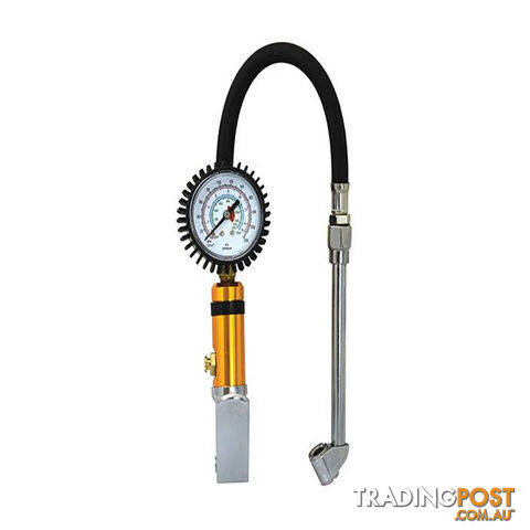 Pro-Tyre Tyre Inflator   Gauge with Dual Angle Chuck 220psi Max SKU - PY20100