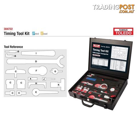 Toledo Timing Tool Kit  - Volkswagen  - (Duplicate Imported from WooCommerce) SKU - 304722