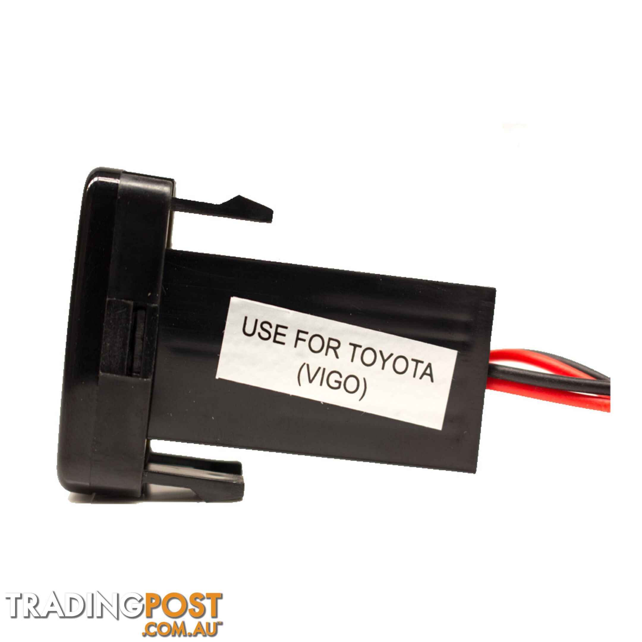 Dual USB Plug Compatible with Toyota 2 x 5v 2.1amp 34mmx22mm Blue B/light SKU - BB-ToyotaNewUSB