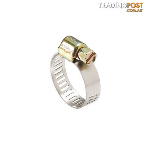 Tridon Part S. Steel Hose Clamp 14mm â 27mm Micro Perforated Band 10pk SKU -...