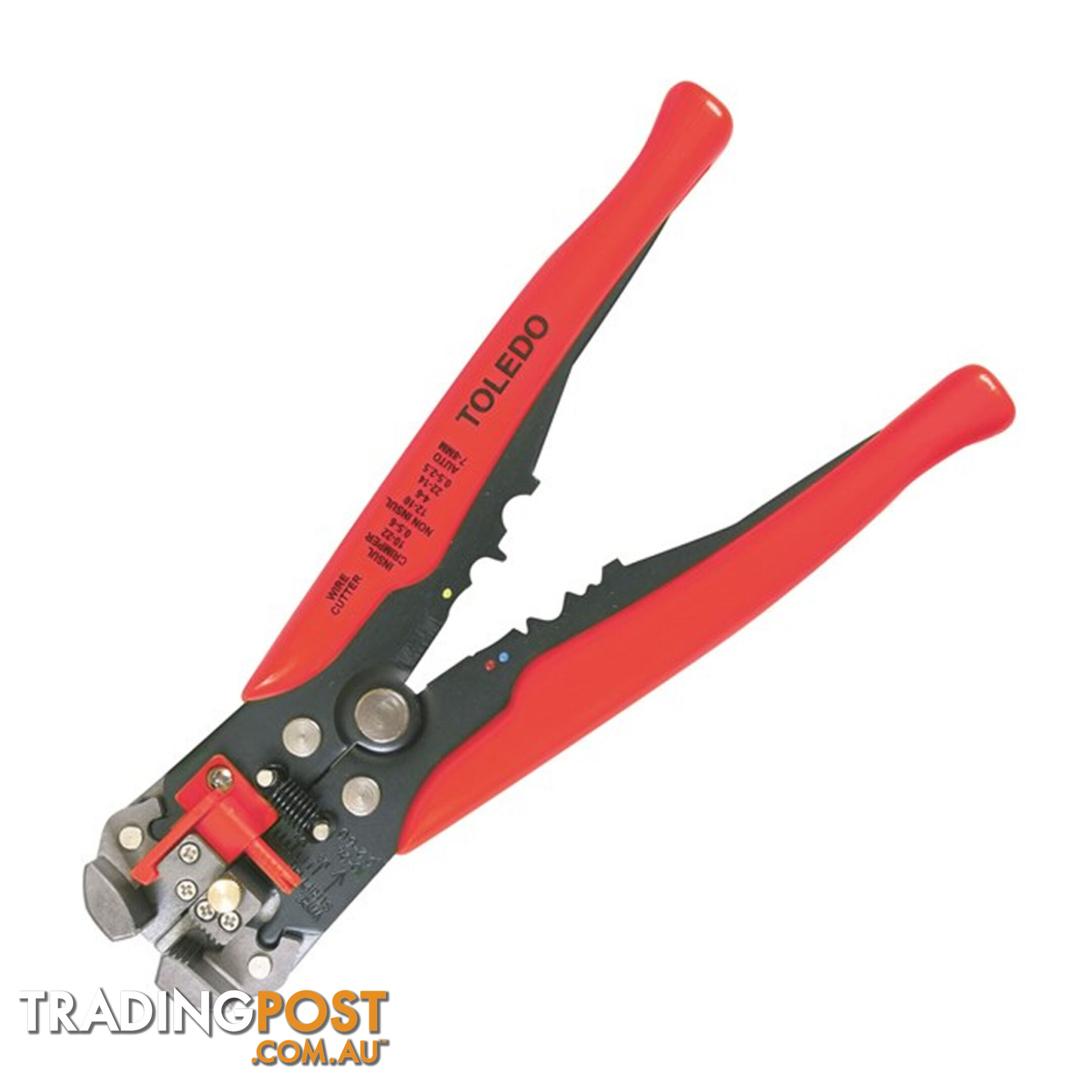 Toledo Crimper, Cutter   Stripper Heavy Duty Up to 10 AWG Wire, Length 205mm SKU - WS665