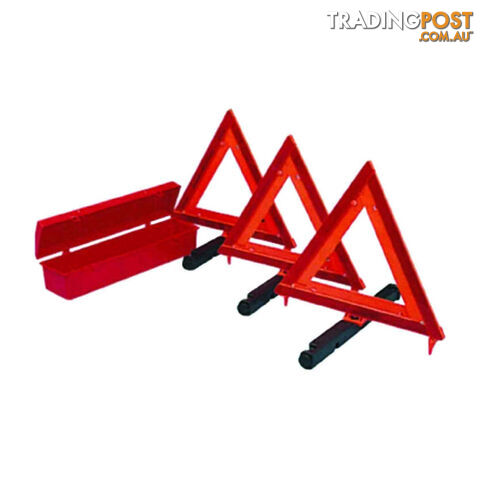 PK Tools Warning Triangle 3pc Set 44cm (17 ") SKU - PK80250