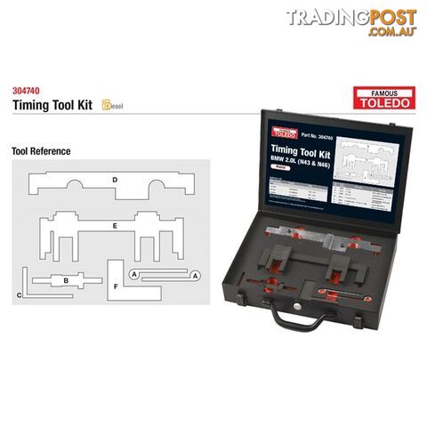 Toledo Timing Tool Kit  - BMW SKU - 304740