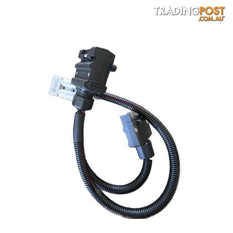 Blue Bar 12 Pin to 7 Pin Trailer Adaptor + 50A Anderson SKU - BB-12Pin7Pin50A