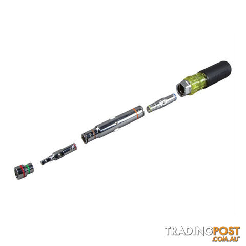 Klein 7 in 1 Multi Bit Screwdriver Nutdriver Cushion Grip Magnetic SKU - 32807MAG - photo 2 of 14