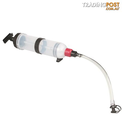 Toledo Fluid Change Syringe  - 1.5L 400mm Hose Clear Chamber SKU - 305151