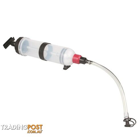 Toledo Fluid Change Syringe  - 1.5L 400mm Hose Clear Chamber SKU - 305151