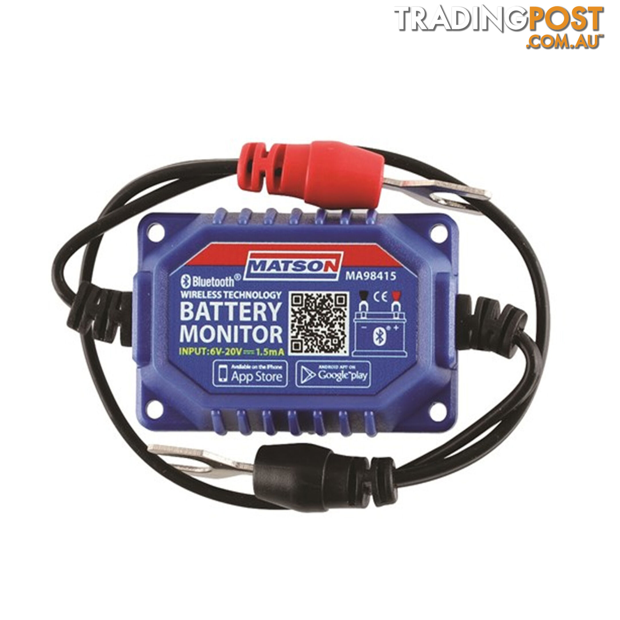 Matson Battery Monitor Bluetooth 6  - 20v 10m Range Free App SKU - MA98415